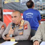 Polres Rejang Lebong saat press release