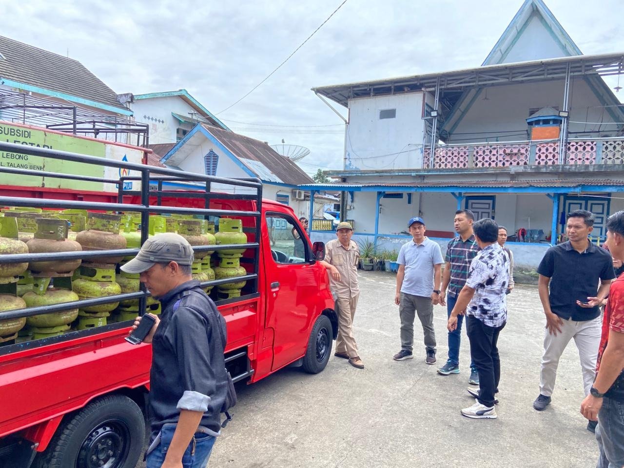 Polres Rejang Lebong Bersama Dinas Perindag Lakukan Sidak Antisipasi Kelangkaan LPG 3 Kg Jelang Ramadhan 2026